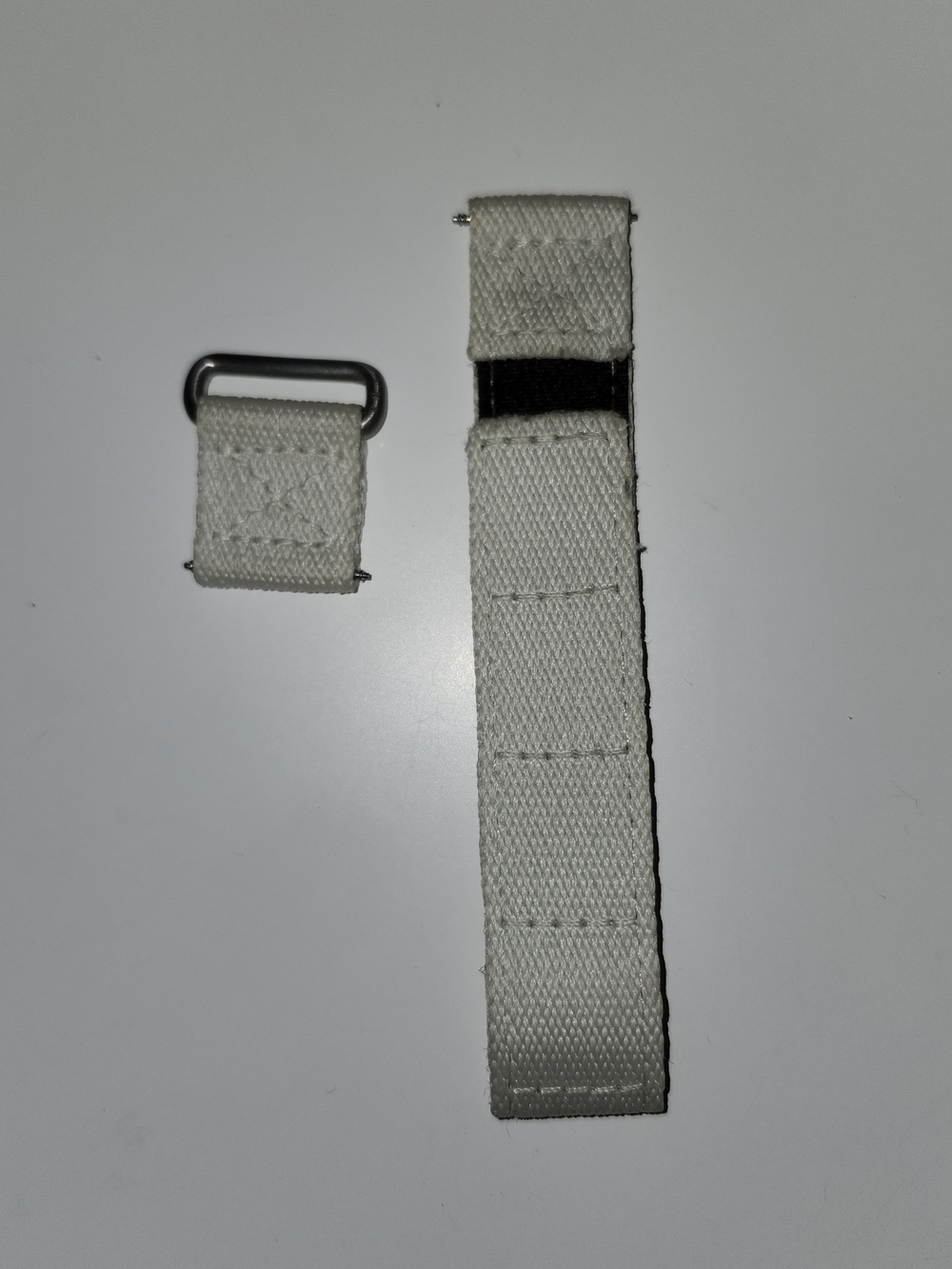 20mm 2-Piece Watch White Glow in the Dark Strap Band